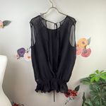 Max Rave Sheer Open Back Tunic Top - Size - XL Photo 1