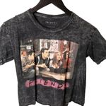 Friends T Shirt Television Series Raw Hem Stone Wash Graphic Tee Top Short Sleev Photo 1