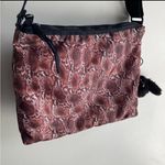 Kipling Snake Skin Print Nylon Crossbody Bag with Adjustable Strap Photo 1