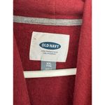 Old Navy  USA Heather Red‎ Hooded Sweatshirt Pullover Hoodie Kangaroo Pocket XXL Photo 3