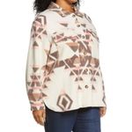Sanctuary Aztec Print Fleece Shirt Jacket S Photo 6