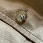 Ralph Lauren  tan cuff sleeve button front shirt layer safari jacket size 18W Photo 5