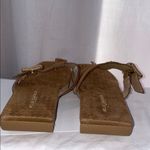 Kelsi Dagger ANTHRO  BROOKLYN DOVER WOODEN PLATFORM SUEDE & LEATHER SANDAL SIZE 9 Photo 3