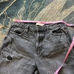 Böhme Super High Rise Distressed Mom Jeans Washed Black Women’s 28 Denim Y2K Photo 12