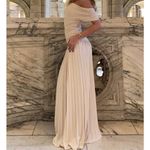 LIONESS  Field Of Dreams Dress in Oatmeal Medium New Womens Maxi Gown Photo 15