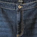 QVC Du Jour Floral Distressed Ankle‎ Jeans 18W Blue Photo 4