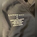 Lands' End Women's Cross Back Sports Bra Black Small Photo 1