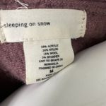 Anthropologie  Sleeping on Snow Cropped Mauve Cardigan Sweater Photo 5
