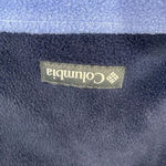 Columbia Women’s Medium Jacket- Blue and Brown Quarter Zip Photo 2