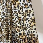 Altar'd State NWT  Leopard Print Long Sleeve Flowy Tiered Mini Dress Size S Photo 12
