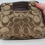 Coach  Wallet Soho Signature Canvas Tan with Lavender interior Photo 7