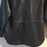 ZARA Black Leather Women's Jacket Photo 5