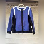 Soft Surroundings  Color Block Stretch Light Blazer Size‎ S Photo 1