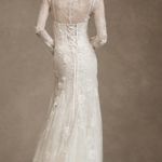 Anthropologie Willowby by Watters Serene Long Sleeve Lace Wedding Dress  Photo 1