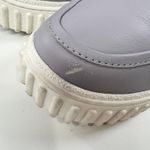 Clarks  Women's Lavender Leather Loafers Penny Platform Slip On‎ Size 9.5 W EU 41 Photo 5