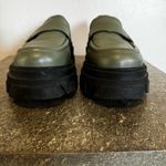ALOHAS  Chunky Lug Sole Leather Trailblazer Loafers in Dusty Olive Photo 3