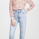 Cami NYC The Hope Floral Silk Bodysuit in Geranium Photo 8