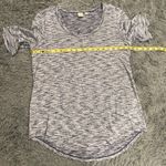 Gap Navy Blue Gray Short Sleeve Sweater Tunic Size Medium Photo 4