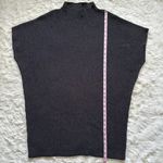 Free People FP Beach Dress Mango Sweater Mini Oversized Ribbed Knit Black M Photo 11