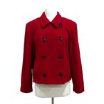 Pendleton  Knockabouts Vintage Red 100% Virgin Wool Blazer Jacket Coat Size 16 Photo 12