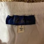 Blue Rain Lace White Shorts Photo 3