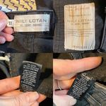 Nili Lotan Cropped French Military Pants Jeans Carbon Grey Cotton Utility SZ 27 Gray Photo 14