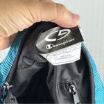 C9 Champion Yoga Duffel Travel Sports Gym Bag Blue Print Black Trim 18” Carryall Photo 8