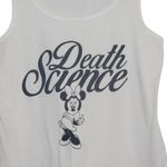 Death Science Minnie Tank White Large Babydoll Biker Chopper Motorcycle Photo 1
