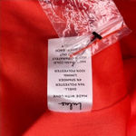 Lulus Lulu’s Mini Halter Bodycon Dress Red Orange Large Photo 10