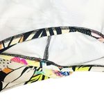 Old Navy  One Piece Swimsuit Size XL Scoop Neck High Leg Tropical Floral Print Photo 7