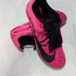 Nike  Pink and Black Athletic Shoes with Speckled Design Photo 5