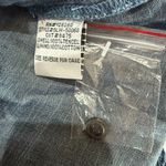 Velvet Heart NWT  Blue Button-Up Jean Tunic Dress 100% Cotton Lining Small Photo 5