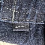 Lee   Size 10 Short Relaxed Straight Leg High Rise Dark Blue Denim Jeans … Photo 7