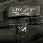Judy Blue  Bootcut Flare jeans pull on  size 16W black Photo 12