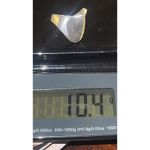 VINTAGE MEXICO BIG BOLD STERLING SILVER 925 RING SZ 7.25 SOUTHWEST RETRO Photo 5