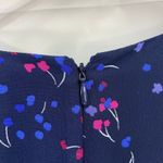 Roz & Ali women's purplish blue sheath lined tie cold shoulder zip knee dress 6 Photo 4