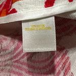 Kate Spade  New York Women’s Size 4 Red Orange White Floral Cropped Cotton Pants Photo 4