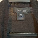 Karen Kane π€ Cotton-Blend Knit Long-Sleeve Open or Tie-At-The-Waist Cardigan 3X Photo 9
