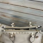 Coach 37400 Crosby Carryall Satchel LI/Chalk Floral Rivet Leather Tote Bag Photo 8