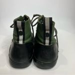 Hunter  black dipped lace‎ up boots waterproof rain boots women’s size 8.5 trendy Photo 4