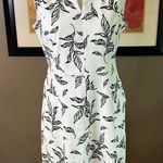 T Tahari TAHARI Linen Blend Sleeveless Shirt Dress Size 12 Photo 1
