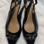 J Brand J Renee Black White Striped Heels 8M Size 8 Photo 0