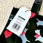 Black Tote Bag with Scottie Dog Print Photo 3