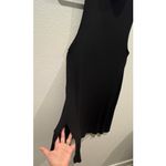 Anthropologie POSTAGE STAMP Turtleneck Black Mini Dress Photo 3