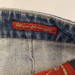 Citizens of Humanity COH Women’s Denim Pencil Slit Skirt Medium Wash EUC Sz 29 Distressed Cotton Photo 2