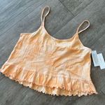 American Eagle  relaxed cami orange tank crop 💐 Photo 6