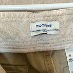 Dockers FINAL MARKDOWN  Light Tan Cotton-Blend cropped Trousers 8 Photo 3