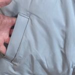 J. Jill Light Gray Goose* Puffer Vest Oversized Casual Size L Photo 3