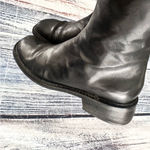 Vintage Donald J. Pliner Black Leather Mid Photo 4