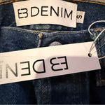 EB Denim Vintage‎ Chain Reworked Levi's High Rise Straight Leg Jeans Sz S NEW Blue Photo 8